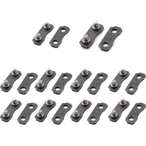 Kit di riparazione catena per motosega da 10 pezzi per maglie principali da 3/8-LP, cinghie di misurazione e strumenti di misurazione - Altamente compatibili con l'originale (1/5)