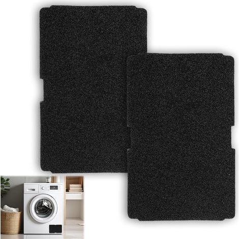 2 Pièces Filtre Seche Linge pour Beko, Filtre Éponge/Filtre Mousse 2964840100 pour Sèche Linge Pompe à Chaleur & Condensation Compatible avce Grundig, Blomberg, ElektraBregenz, 240 x 155 x 11 mm (1/5)
