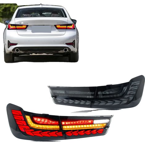 Ensemble de Feux Arrières, Puissance de 35 W, Tension de 12 V, 3400 LM Lumens, Clignotant Séquentiel, Certification DOT (1/5)