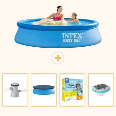 Intex Piscine Easy Set Ronde - 244x61 cm - 5-pièces  S178 (1/5)