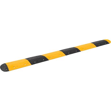 vidaXL Dosso Giallo e Nero 323x32,5x4 cm in Gomma (1/5)