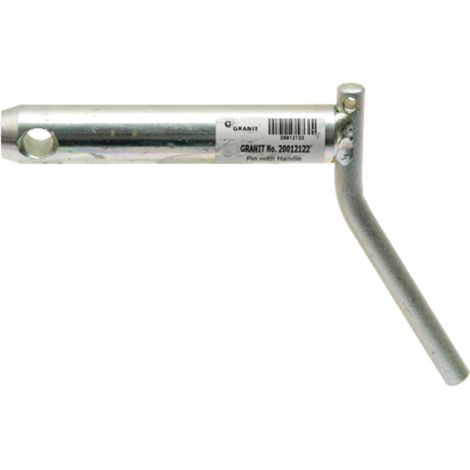 Axe de maillon supérieur cat. 2 diamètre 25 mm longueur 138 mm sans chaîne (1/2)