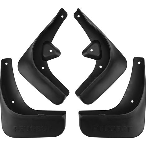Bavettes adaptées aux modèles Peugeot 408 2010-2013, bavettes de pneus de voiture, bavettes Peugeot 408 10-13, modification anti-éclaboussures et anti-salissures.