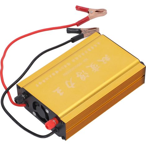 Intelligenter, leistungsstarker und robuster 12-V-Wechselrichter mit Batterie-Boost-Wandler. (1/5)