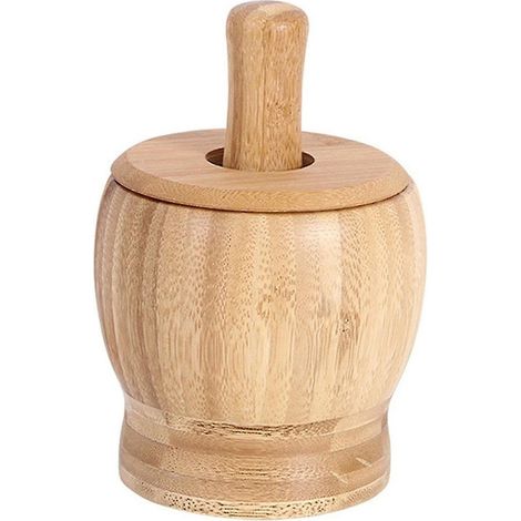 Ensemble mortier et pilon pour la cuisine, mixeur, bol, presse-ail, broyeur d'ail créatif avec li (1/5)