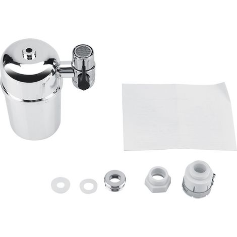 Purificateur d'eau domestique pour robinet : élimine les substances nocives et nettoie le filtre du robinet de cuisine. (1/5)