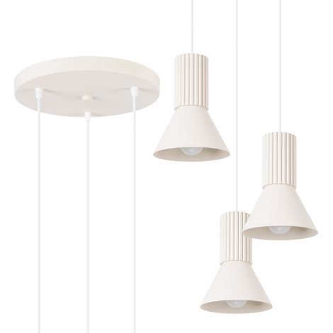 Suspension beige Estria 3P (1/5)