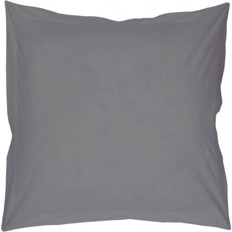 Taie d'Oreiller "Lina" 63x63cm Gris (1/4)