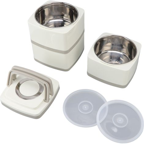 Boîte-repas isotherme 304 en acier inoxydable, grande capacité 2.7L, triple couche étanche, idéale pour repas et pique-nique. (1/5)