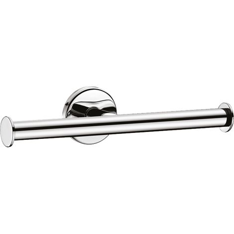 Delabie WC-Papierhalter f. 2 Rollen, Edst. hgl.pol. (1/3)