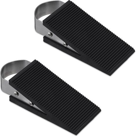 2x rubber door stop wedges (1/5)