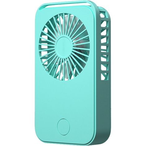 Ventilateur Portable Rechargeable - 3 Vitesses - Batterie 1200 mAh - Usage Intérieur Extérieur Voyage - 1 Pièce (1/3)