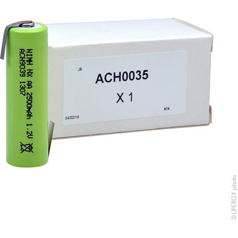 NX - Accus NiMH ls AA NX 1.2V 2500mAh HBL
