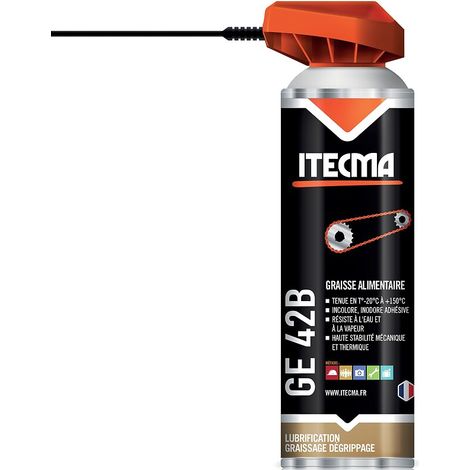 Graisse alimentaire GE 42B 650 ml brut- 500 ml net - ITW SPRAYTEC ITECMA (1/3)