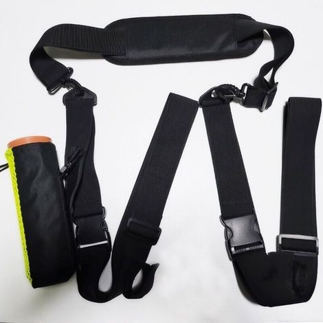 Sangle de transport pour planche de surf gonflable, sangle multifonctionnelle pour paddleboard et kayak, bandoulière réglable, accessoires de fixation, kit de sangle pour paddleboard de 2,2 m. (1/3)