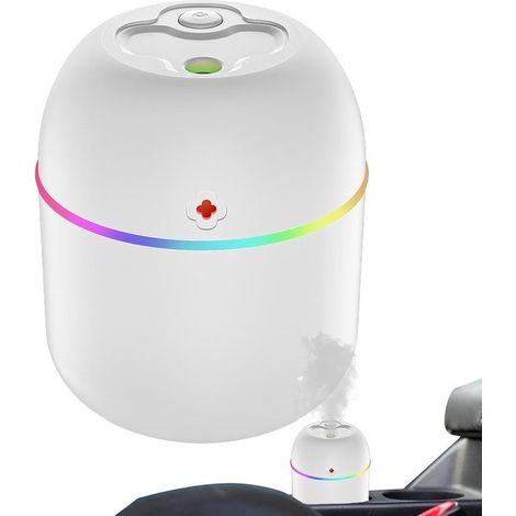 Umidificatore da scrivania,Umidificatore personale da 220 ml con diffusore USB,Umidificatore da tavolo con due modalità di nebulizzazione (1/5)