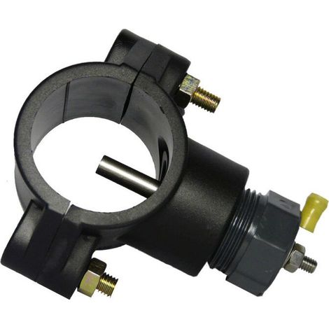 Électrode de terre en acier inoxydable Ø63 mm pour piscine – Installation entre pompe et filtre, résistante à la corrosion