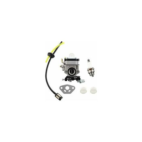 Kit Carburateur Et Filtre À Carburant 11mm Pour Moteurs Débroussailleuse Al-Ko Bc410 Bc4535 Bc4125 22cc-36cc (1/5)