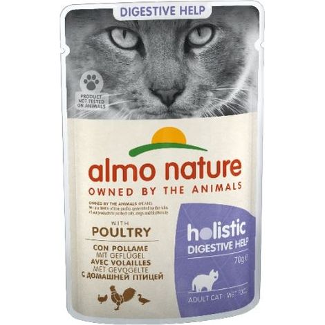 Almo Nature  Ayuda digestiva funcional  Con prebióticos - Sobre de 70 g - Aves de corral 70 g