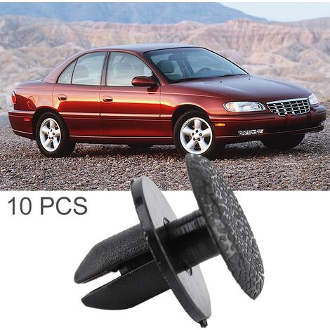 10 clips de fixation à poussoir pour coffre de voiture Cadillac Catera 1406925/9130754 (lot 10 pièces) (1/5)