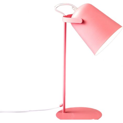 Lampada da scrivania in ferro, lampada a LED creativa, stile minimalista nordico