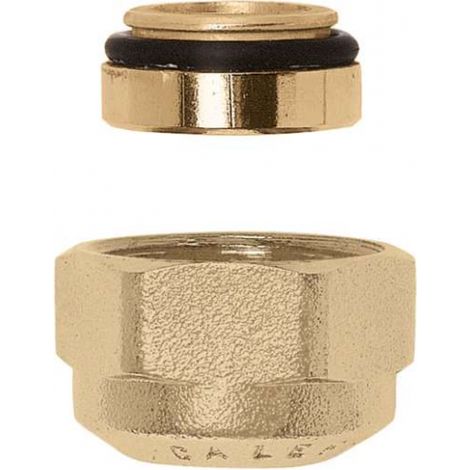 Disque d'obturation avec capuchon pour shunts de collecteurs Caleffi 386000 Laiton (1/2)