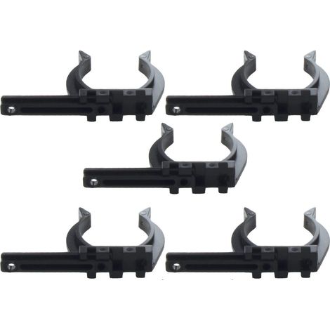 Secotec vas221 base blenden clip con anschraubplatte Contenuto 5 pezzi, 5 (1/4)