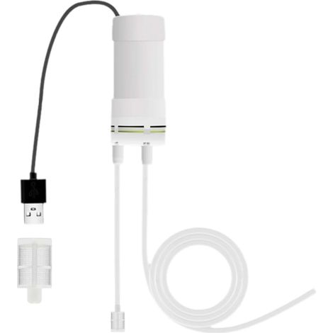 Mini pompe à eau électrique 5 V,Mini pompe électrique auto-amorçante, Pompe à eau auto-amorçante 5 V, Pompe à eau USB auto-amorçante,pour appareils de forage d'eau et machines de découpe, avec filtre (1/5)