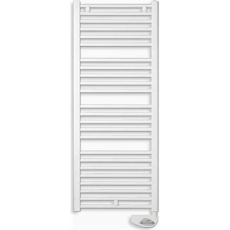 Sèche serviettes électrique TAHITI Speed'Air 1000W Blanc - FINIMETAL T102ES (1/3)