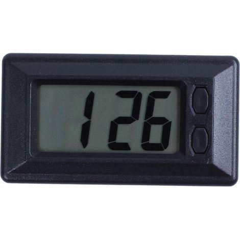 LCD Digital Display Vehicle Car Dashboard Clock with Calendar Cool-- (1/5)