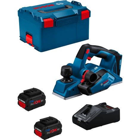 Hobel BOSCH GHO 18V-26 (2 x 8,0 Ah ProCore + GAL18V-160 + L-Boxx 238) (1/5)