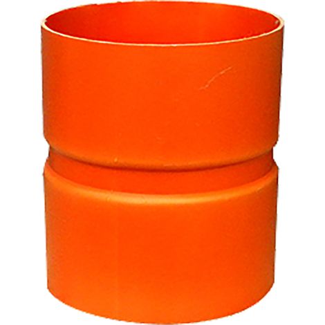 MANICOTTO CON BATTENTE IN PVC Ã 63