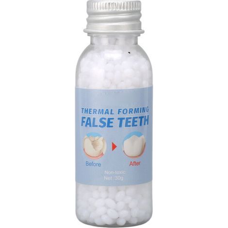 Colle de Réparation Dentaire Matériau Sûr, Facile à Utiliser pour Soins Dentaires et Restauration (1/5)