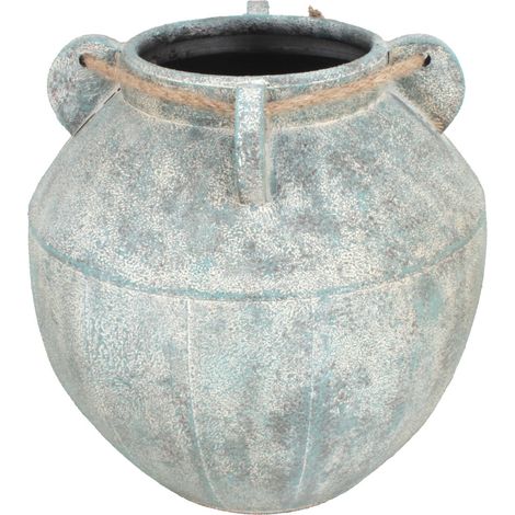 Große Vase im ethnischen Stil für die Inneneinrichtung