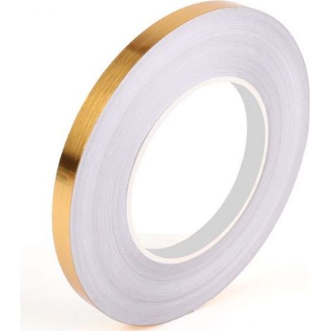 50mx1cm Rouleau Adhesif Decoratif, Ruban Dalle PVC adhesive de Sol, Imperméable de Sol Moisissure Bande Adhésive pour Sols, Murs, Plafonds, Portes et Fenêtres, Home Déc ( Doré) (1/5)