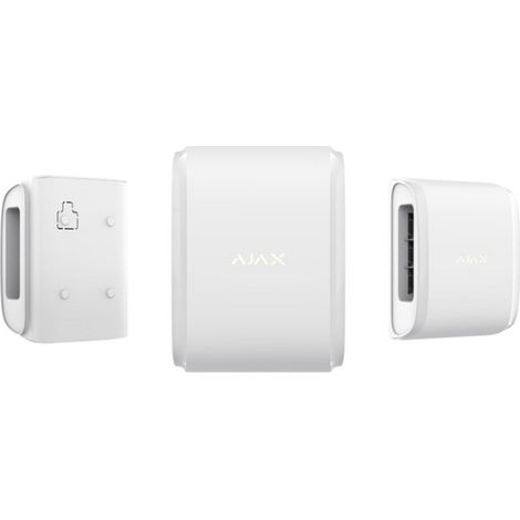 Detector de movimiento inalámbrico blanco Ajax Dualcurtain Outdoor 39055 AJDCO DCO