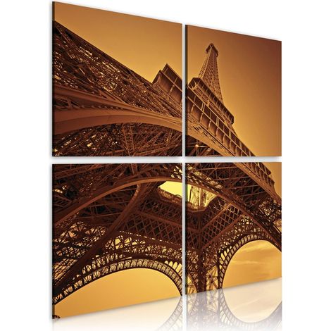 Tableau tour eiffel paris - 90 x 90 cm (1/3)