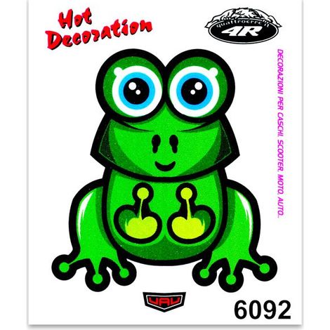 Adesivi Stickers Standard Rana 10 x 12 cm (1/4)