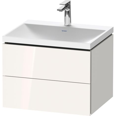 Duravit L-Cube conjunto en c suspendido, 2 cajones, sin