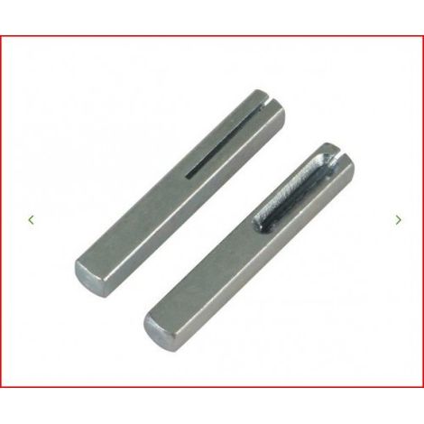 MEDIO CUADRADILLO 55X8 ZINCADO (D) - AMIG