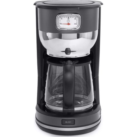 Filterkaffeemaschine 10 tassen 1000 w schwarz - Muse - MS-220DG