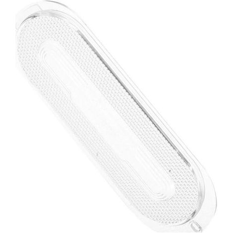Abat-jour LED ovale pour hotte aspirante, Lentille transparente ABS de remplacement, Protection durable pour éclairage cuisine (1/4)