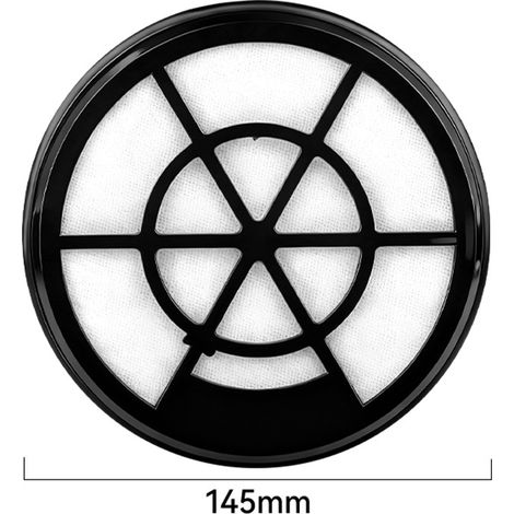 Kompatibel mit 1/2"-Kartuschen/Filtern der Staubsauger Bosch BGCO5A220A und BGCO5AAA. (1/4)