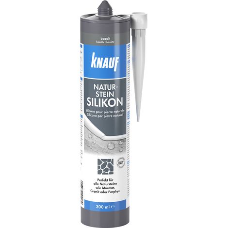 Knauf Naturstein Silikon basalt 300 ml Silikon & Acryl