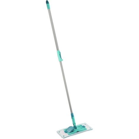 Leifheit 55512 Powerclean M 33cm Balai à sol avec manche télescopique 88-145cm (1/2)