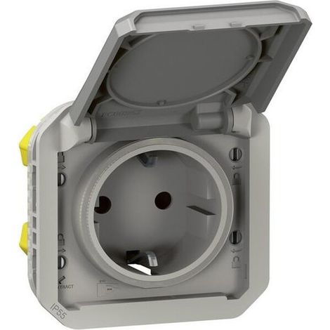 Legrand SK-STECKDOSE STK IP44 GR (069570L PLEXO NEW)