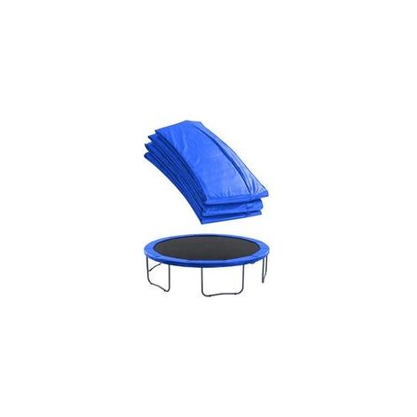 Tapis de protection pour trampoline – Diamètre 305 cm, protection des bords et des ressorts, matériau PVC monobloc résistant aux UV, accessoires de sécurité pour trampoline (1/5)