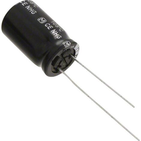 Panasonic ECA-1CHG222 Condensateur électrolytique sortie radiale 5 mm 2200 µF 16 V 20 % (Ø) 12.5 mm (1/3)