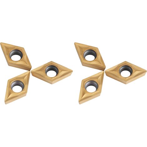 10 CNC-Dreheinsätze aus Hartmetall für Drehmaschinen mit Box (1/5)