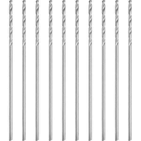 10 Stück Spiralbohrer mit kleinem geradem Schaft, 0,75 mm, für Perlbohrmaschinen, Werkzeuge und Hardware